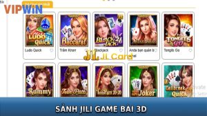 JILI Game Bài 3D – Sân Chơi Casino Online Đẳng Cấp